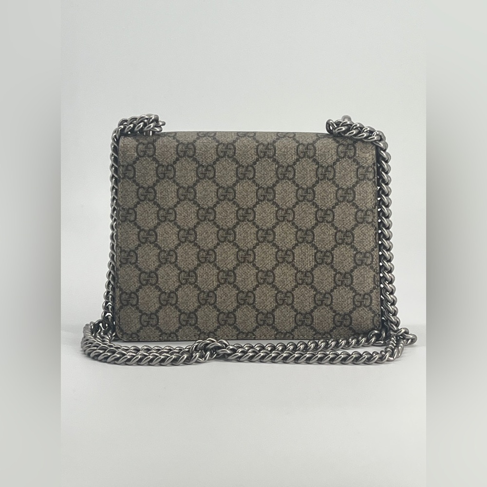 Gucci Dionysus Monogram Canvas Pink Shoulder Bag - Picture 3 of 9